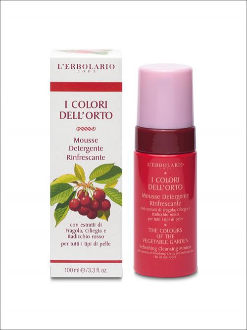 I Colori dell'Orto - Rosso - Mousse Detergente Rinfrescante 100 ml