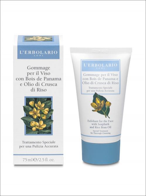 Gommage per il Viso con Bois de Panama e Olio di Crusca di Riso 75 ml