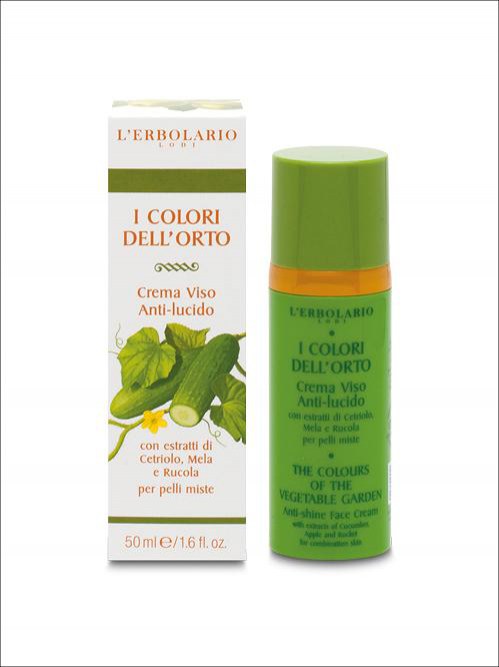 I Colori dell'Orto - Verde - Crema Viso Anti-lucido 50 ml