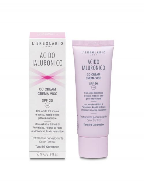 Acido Ialuronico CC Cream - Tonalità Caramello SPF20 50 ml