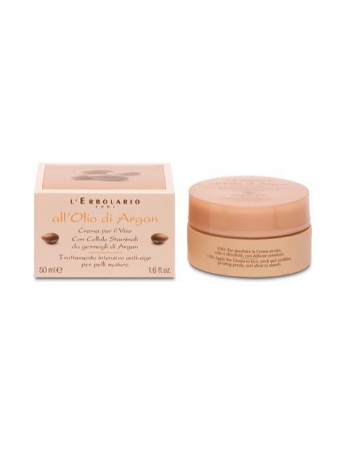 Argan Crema Viso con Cellule Staminali - Trattamento intensivo anti-age 50 ml