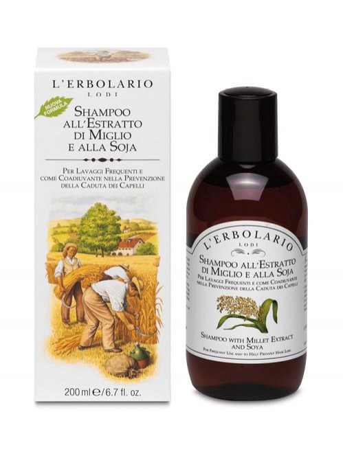 Shampoo all'Estratto di Miglio e alla Soja 200 ml