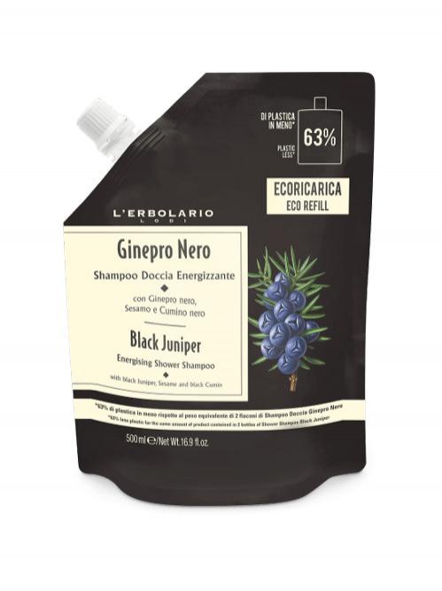 Ginepro Nero Bagnoschiuma Ricarica 500 ml