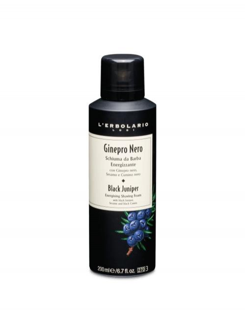 Ginepro Nero Schiuma da Barba Energizzante 200 ml