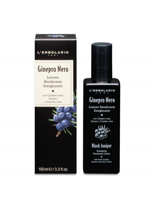 Ginepro Nero Lozione Deodorante Energizzante 100 ml